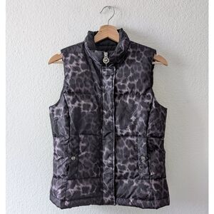 Michael Kors Puffer Vest Purple Size XS